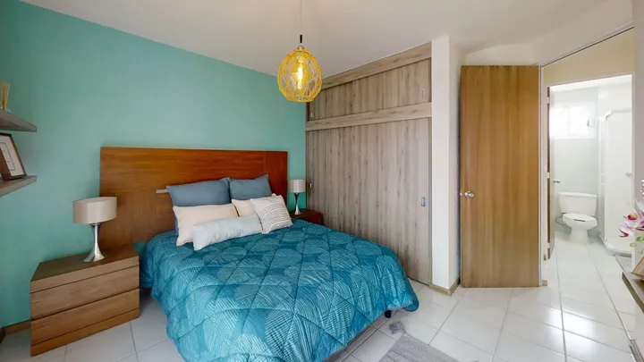 Recámara con baño en Residencial Celeste