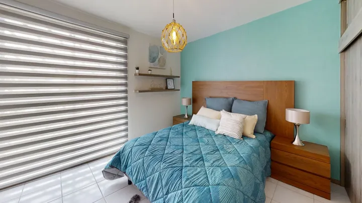 Recámara principal en Residencial Celeste