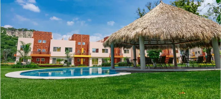 Palapa equipada en Residencial Los Sauces Sur, Emiliano Zapata, Morelos