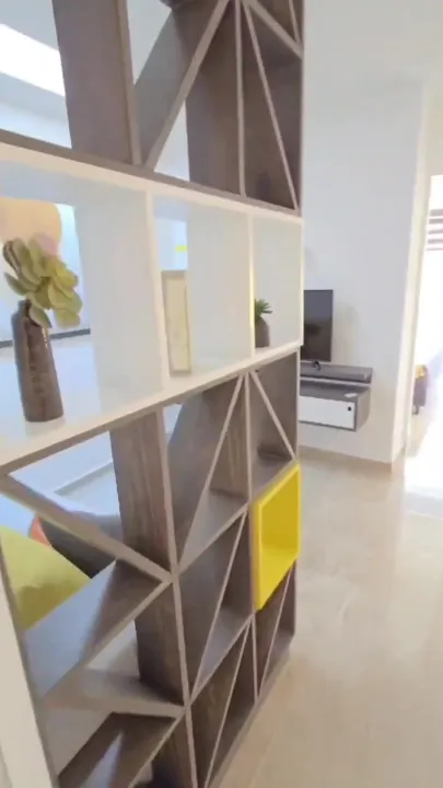 Estudio en planta baja de la casa muestra en Residencial Los Sauces Sur