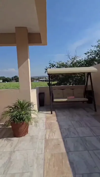 Roof garden de la casa muestra en Residencial Los Sauces Sur