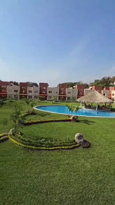 Vista desde el roof garden de la casa muestra en Residencial Los Sauces Sur