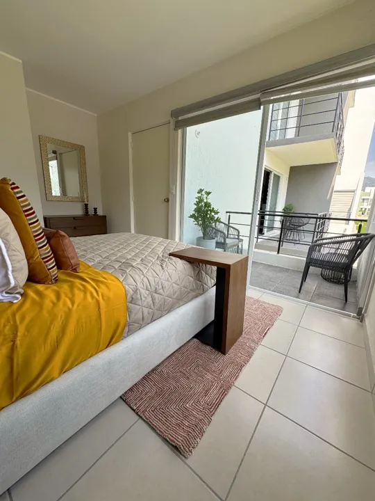 Recámara con balcón en Residencial Paraíso Yautepec